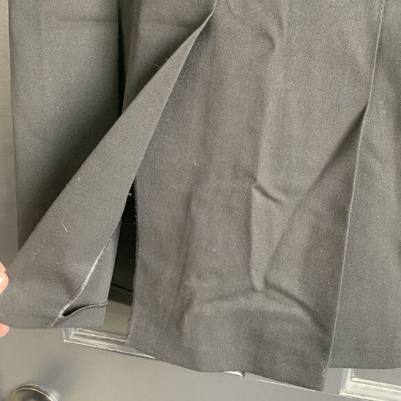 Burberry London womens skirt wool black size US 6 Made in Italy - Picture 3 of 7